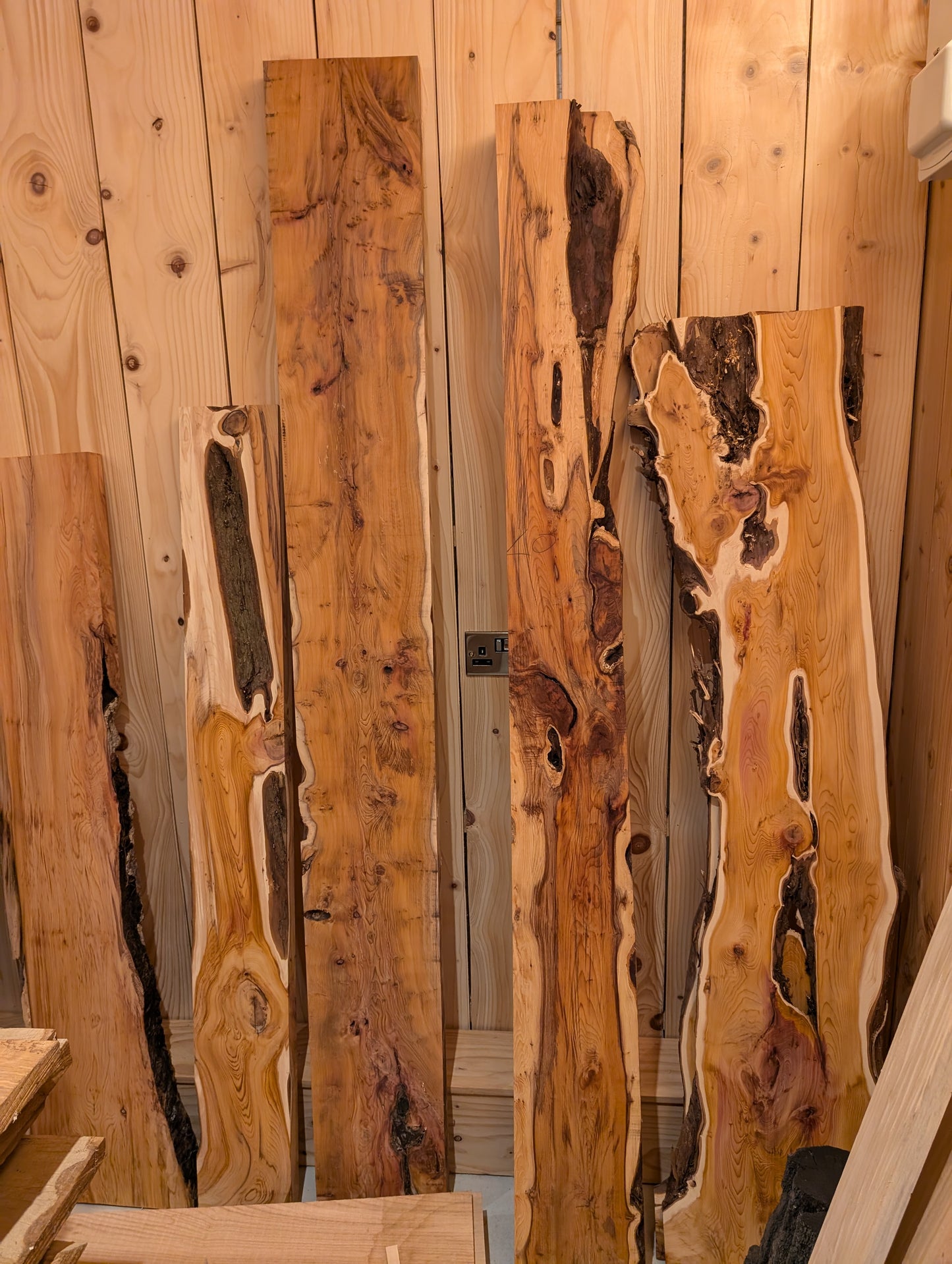 Various Yew Boards